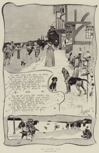 Het plattelandsmeisje door Cecil Charles Windsor Aldin